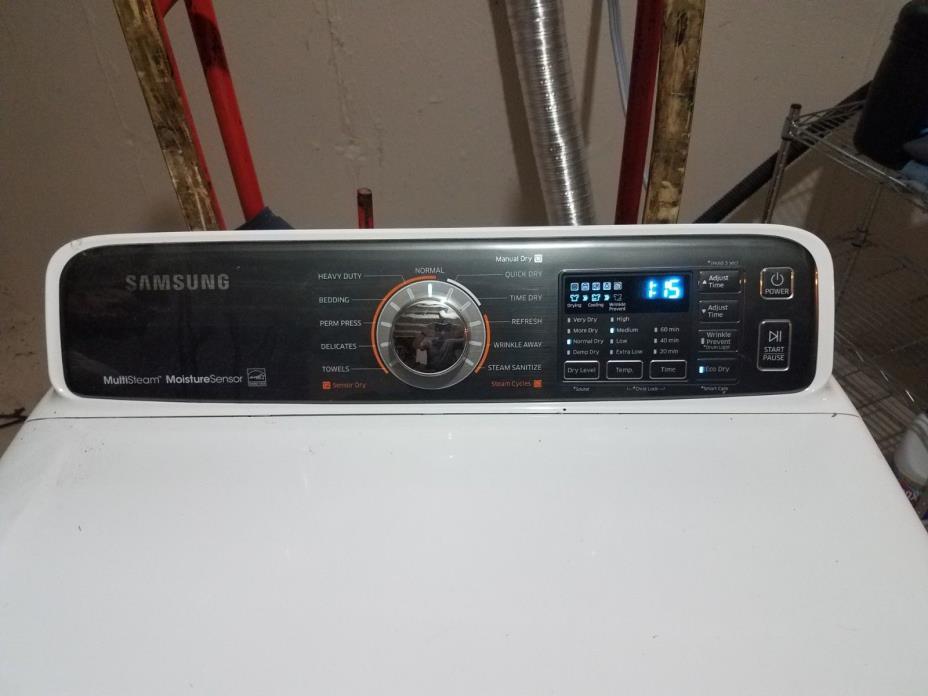 Samsung Dryer model DV48J7700EW/A2