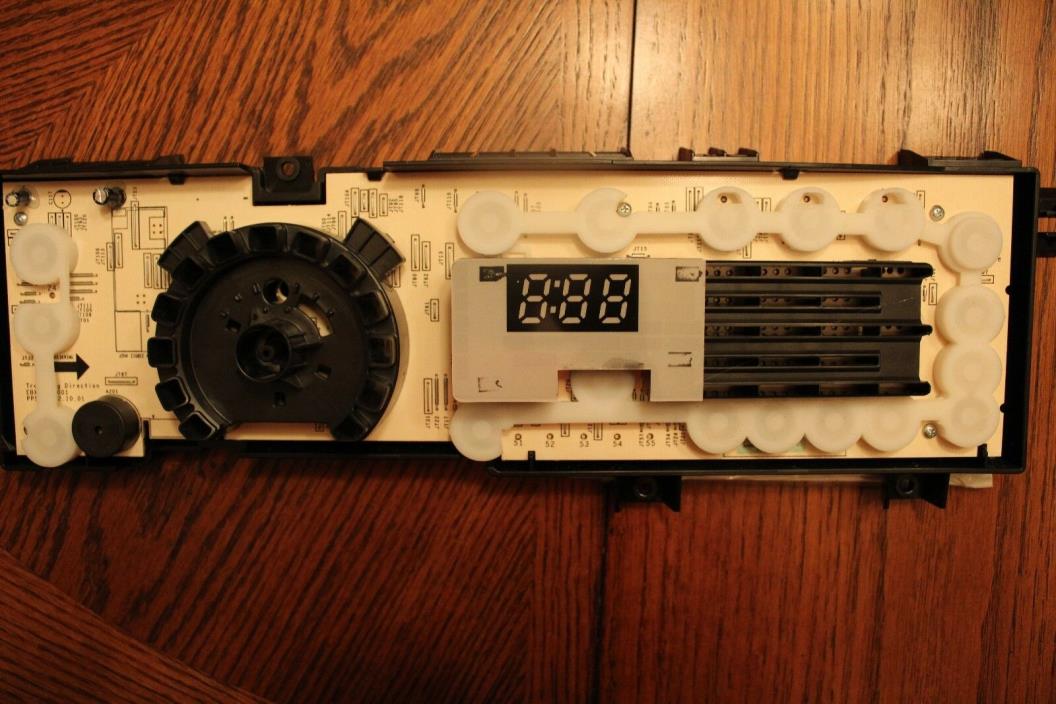 GE WASHER FRONT CONTROL PANEL WE04X25572 / WH12X23218