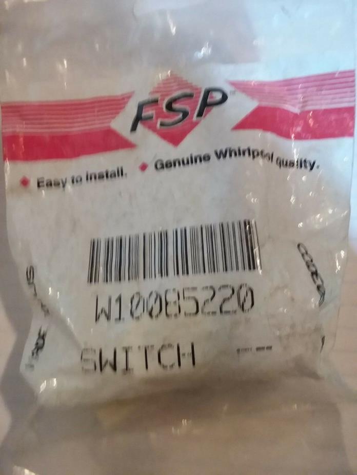 W10085220 Whirlpool Washer Ground Switch Marquardt OEM W10085220