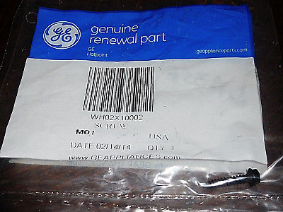 New GE Genuine Renewal Part WH02X10002 Washer Screw Bolt Hotpoint Kenmore 1