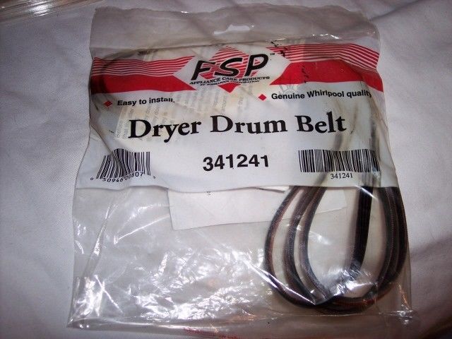 Genuine Whirlpool Dryer Drum Belt 341241 Dryer Belt Whirlpool Belt Sealed New