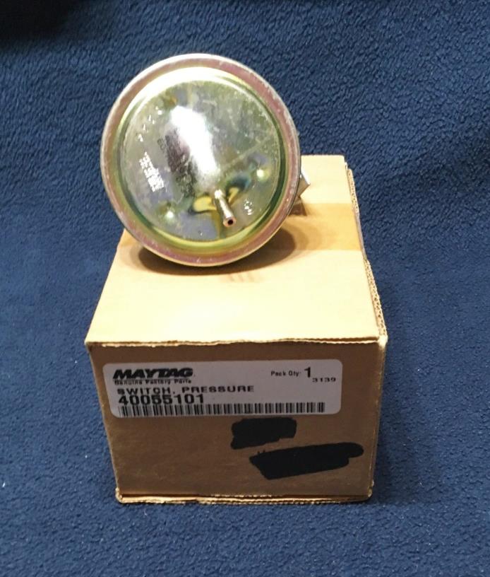 MAYTAG WASHER REPLACEMENT PRESSURE SWITCH # 40055101 - NEW FACTORY PART
