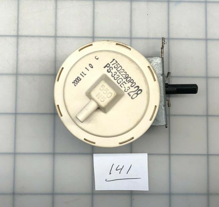 175D2290P028 GE Washer Pressure Switch - USED - Tested Good