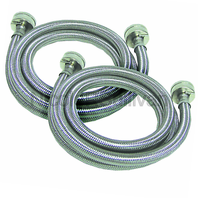 Watts 2PBSPW60-1212 SSHOSE5FT2PK washer hoses 2-Pack