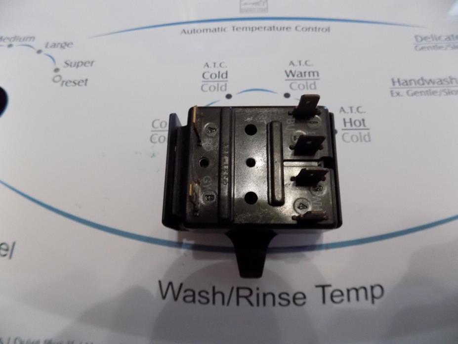 Maytag Atlantis MAV7504EWW Washer (pre-owned) 4 position temperature switch