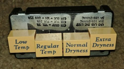 Maytag Dryer Switch 3-04472 304472 Asp4104-201 temp dryness