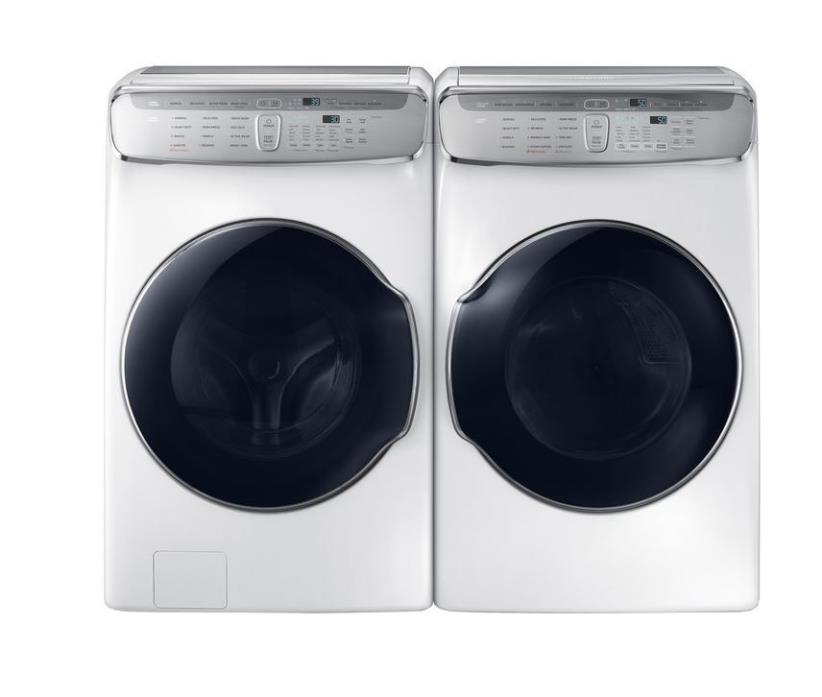 Samsung FlexWash Washer & Electric FlexDry Dryer -  WV60M9900AW and  DVE60M9900W