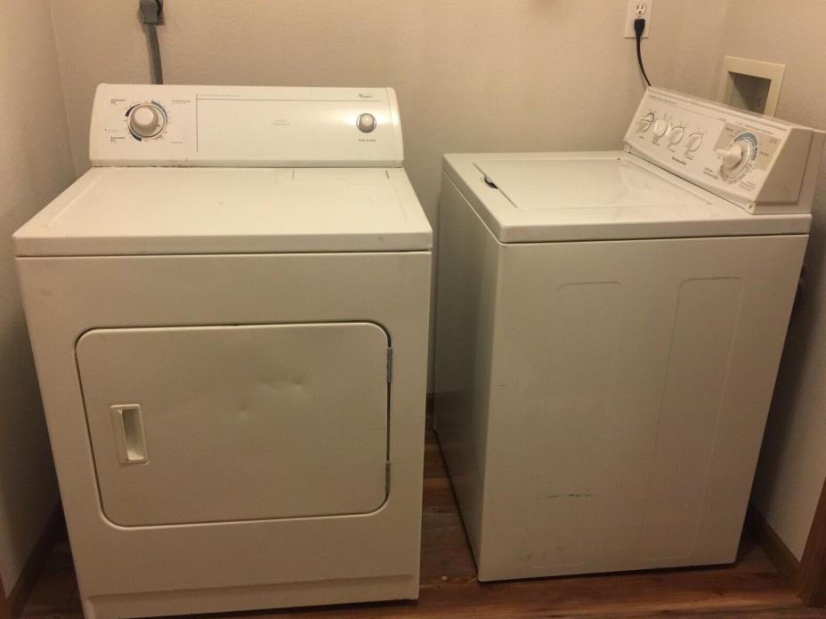 washer and dryer set. used. working condition. Whirpool. Full size. Electric.