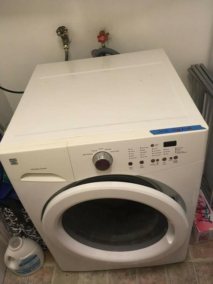 Kenmore front-load washer and Amana electric vented dryer