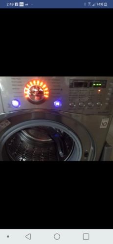 Brand LG. Electric front load washer and dryer set,  in nice preowned condition.