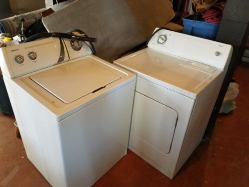 Washer and dryer used