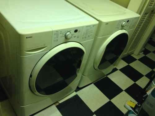 Used Kenmore HE Washer And Dryer, White