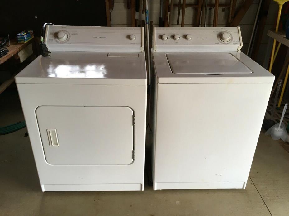 Whirpool Washing Machine and Dryer