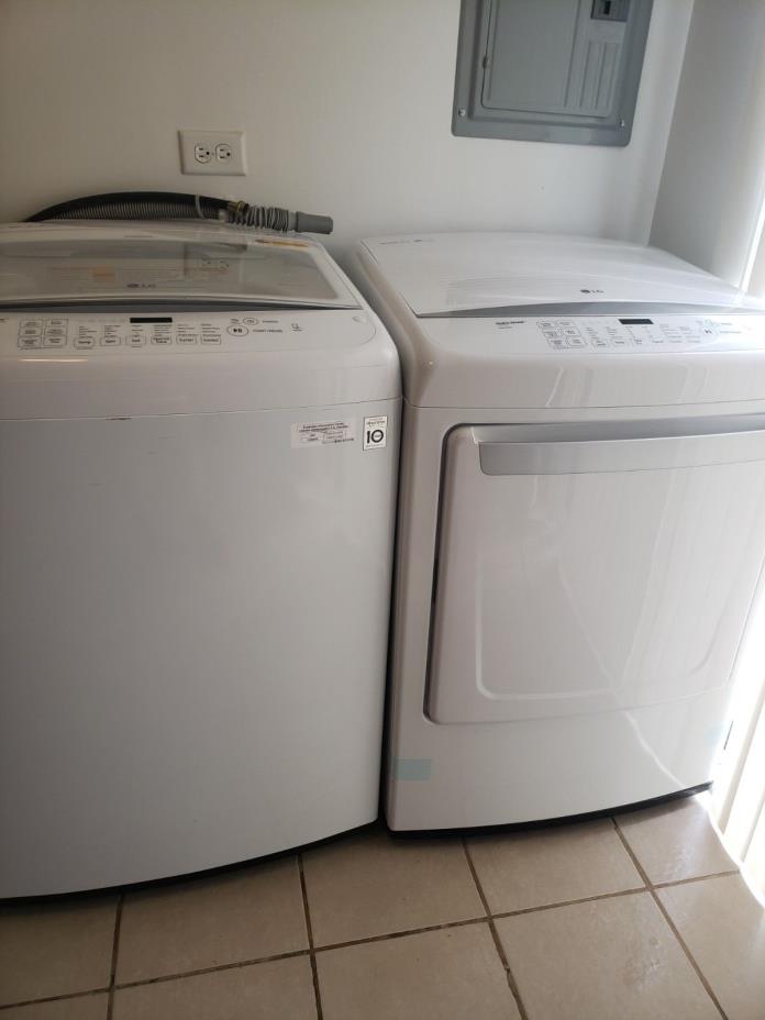 washer and dryer used