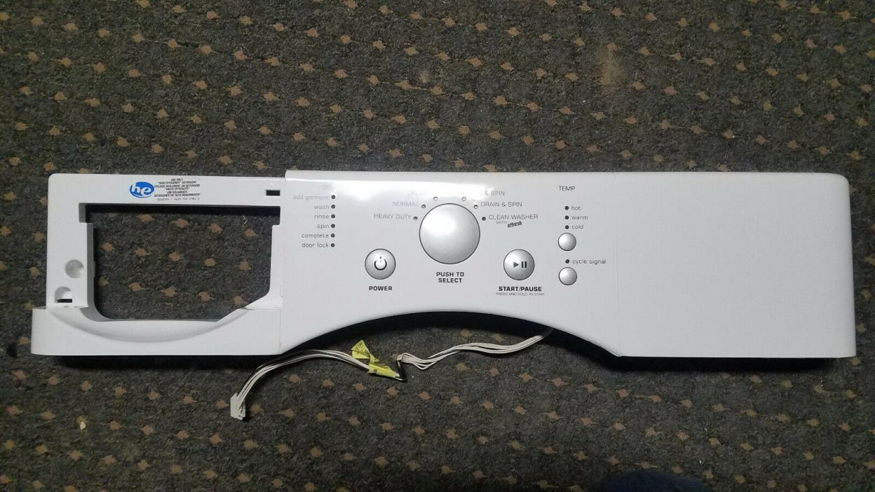 Amana Tandem 7300 Model NED7300WW1 Main Control Panel Assembly W10215447 Tested