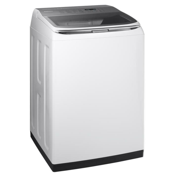 Samsung 5.4 cu. ft. HE Top Load Washer with ActiveWash in White WA54M8750AW