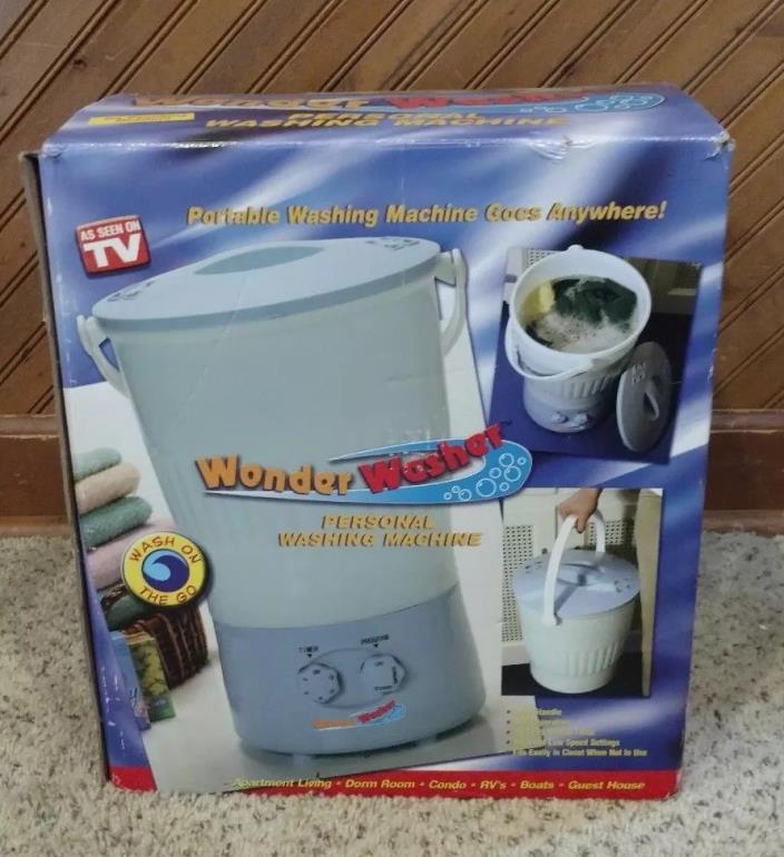 As Seen On TV Wonder Washer A Portable Mini Clothes Washing Machine In Box