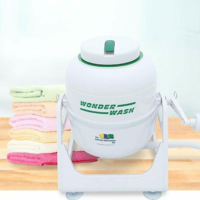 The Laundry Alternative Wonderwash Non-electric Compact Mini Washing Machine