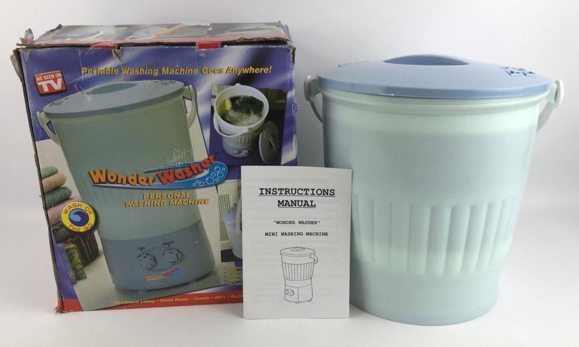 As Seen On TV Wonder Washer - A Portable Mini Clothes Washing Machine