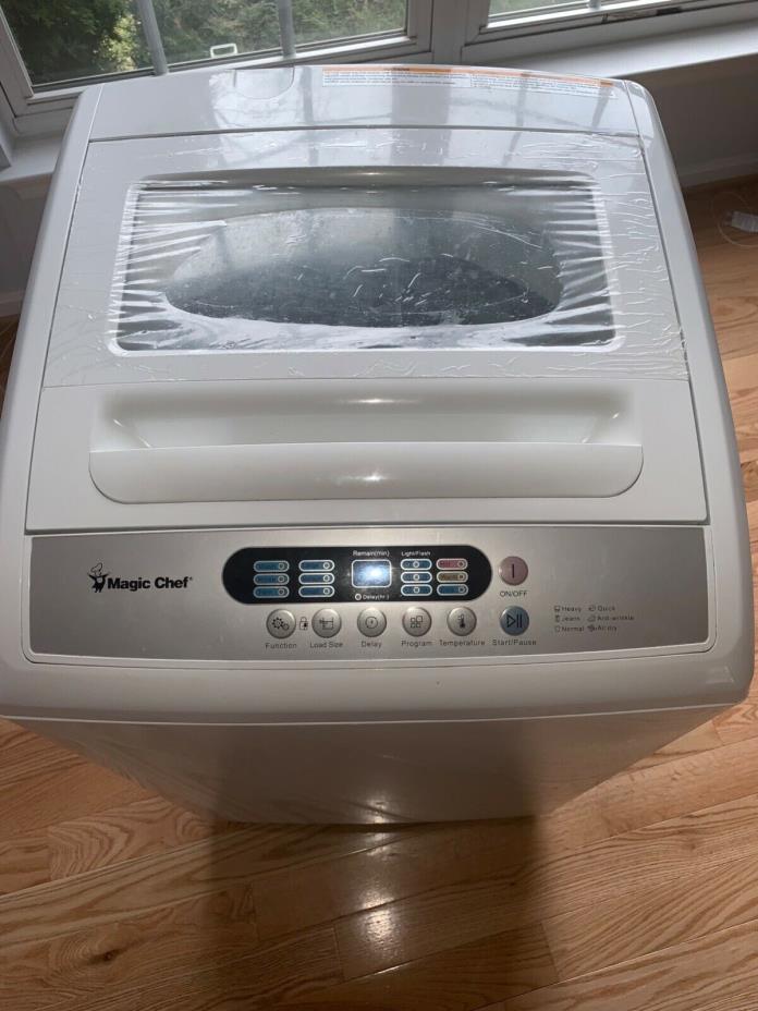 Magic Chef White Portable Washer 2.1 cu ft (very good condition)