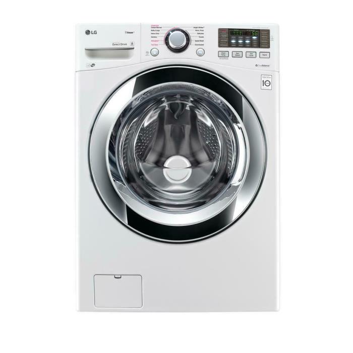 4.5 cu. ft. High Efficiency Front Load Washer with Steam in White, ENERGY STAR
