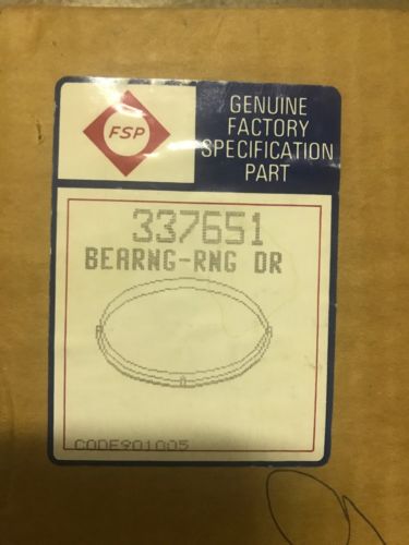 GENUINE OEM DRYER FRONT BEARING RING 337651 FREE SHIPPING