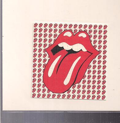 TONGUE & LIP ROLLING STONES DESIGN JON PASCHE BLOTTER ART