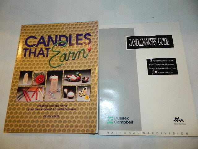 Candles That Earn Dip n Carve candlemaking book & Candle makers guide book