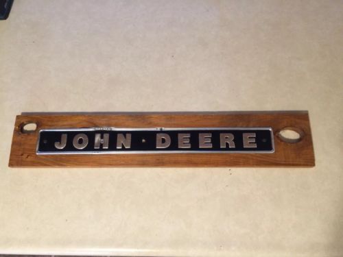 John Deere Emblem Sign /Wood Plaque 30