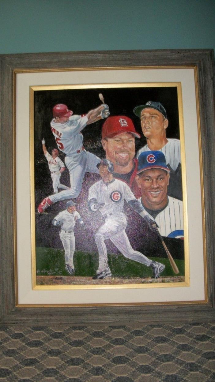 Sosa/McGuire Original Oil Painting (Not a Litho) Angelo Marino Signed