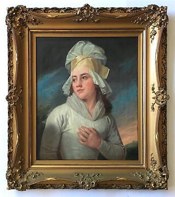 Circa 1800 -Portrait of a Lady -Attributed to Samuel Woodforde