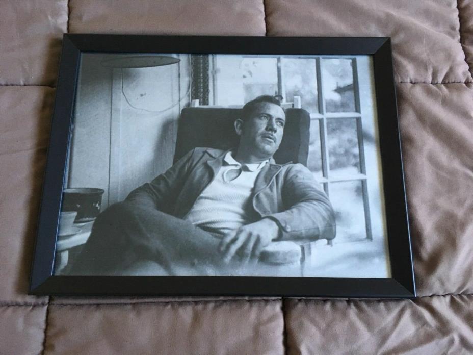 Professionally Framed John Steinbeck Photo