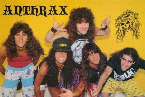 Anthrax Band Backstage Original Rare Poster 24x36
