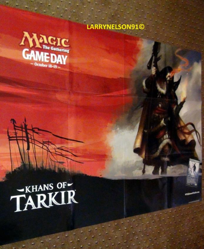 MTG KHANS OF TARKIR GAME DAY POSTER 27X39 MAGIC THE GATHERING HEIR OF THE WILDS