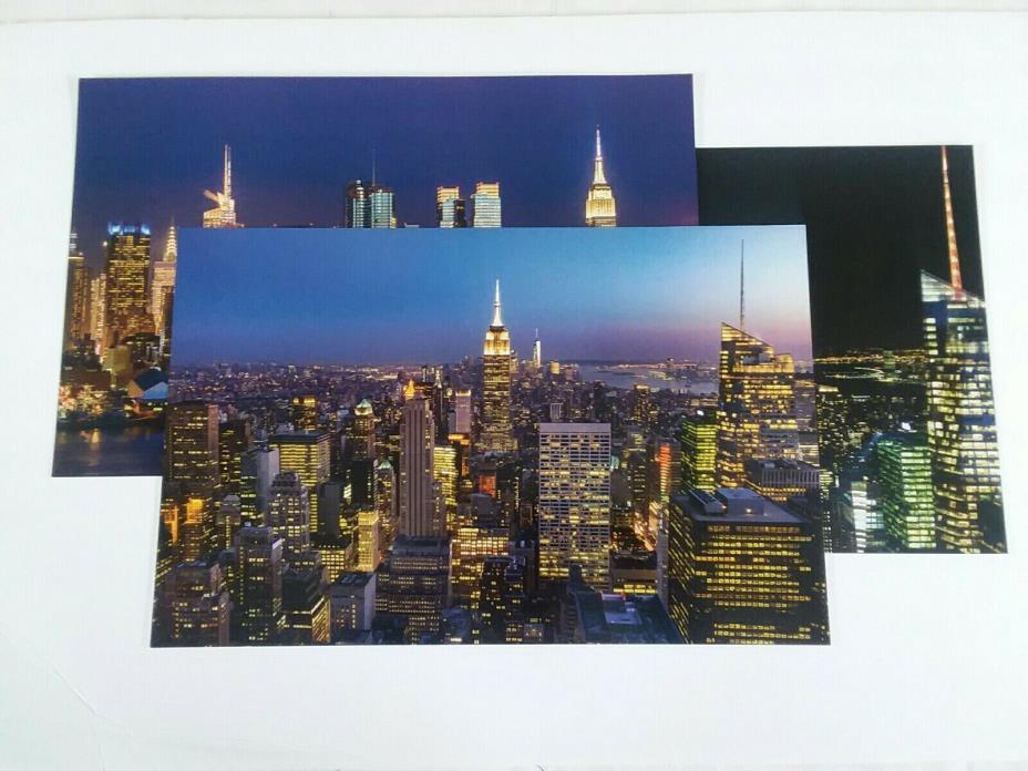 New York City Empire State Building Lot of 3 Posters: 11
