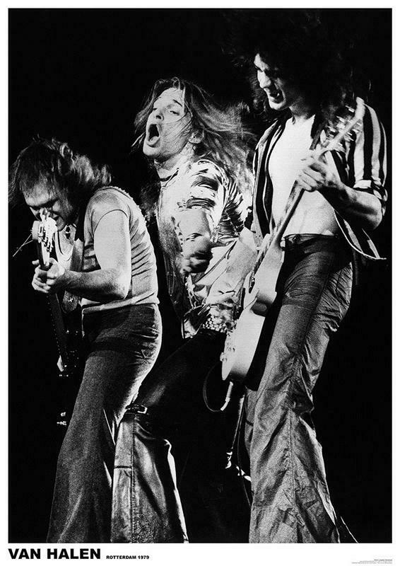 Van Halen Rotterdam  1979   Poster