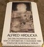 Original 1989 Alfred Hrdlicka Exhibition Poster, Berlin, Rolled, 24x33
