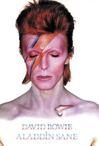 David Bowie Aladdin Sane  Poster