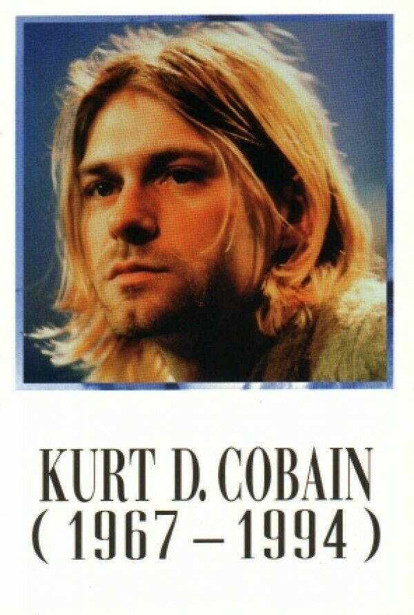 Nirvana Kurt Cobain 1967-1994 Original Rare Poster 22x34