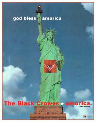 the Black Crowes - POSTER - Amorica - Banned album promo ad