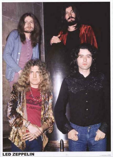 Led Zeppelin Band   Poster