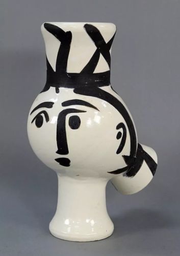 $30k Picasso Madoura Ceramics, “Chouette Femme” Limited Ed.  1951.  France