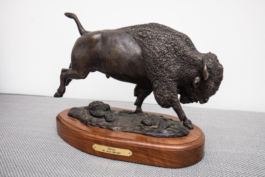Jack Bryant – Charge – Bronze Buffalo Western Wildlife limited edition (2 of 50)