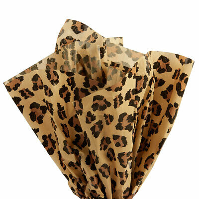 Leopard Print Tissue Paper - 120 Sheets - 20 x 30 inch Sheets