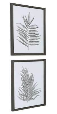 2-Pc Traditional Framed Botanical Prints Wall Art [ID 3787781]