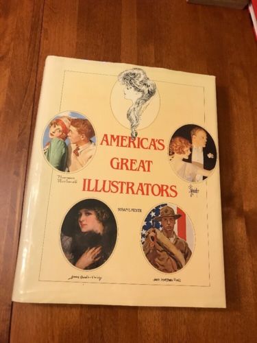 America's Great Illustrators Susan E. Meyer 1988 Large Hardback Book Rockwell MP