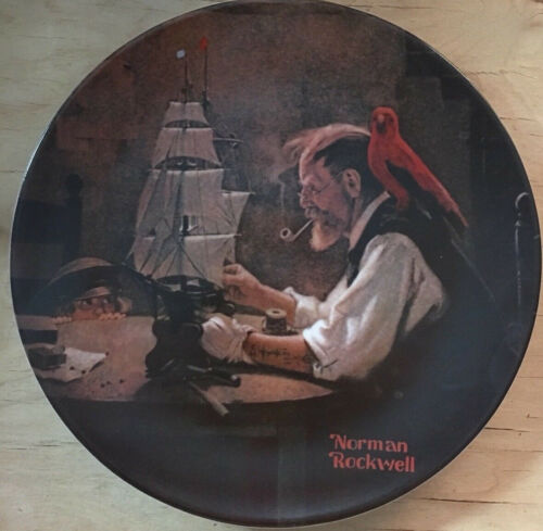 Norman Rockwell>decorative plate>collectible>nautical>home decor>RockwellClassic