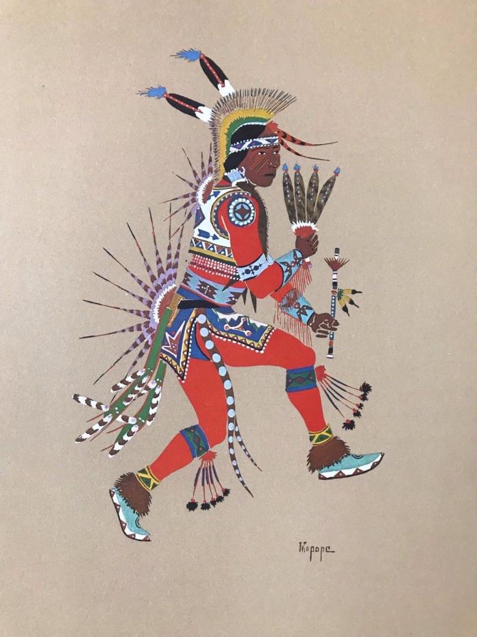 MOPOPE  Native American Kiowa 1979 BELL EDITIONS #17  15