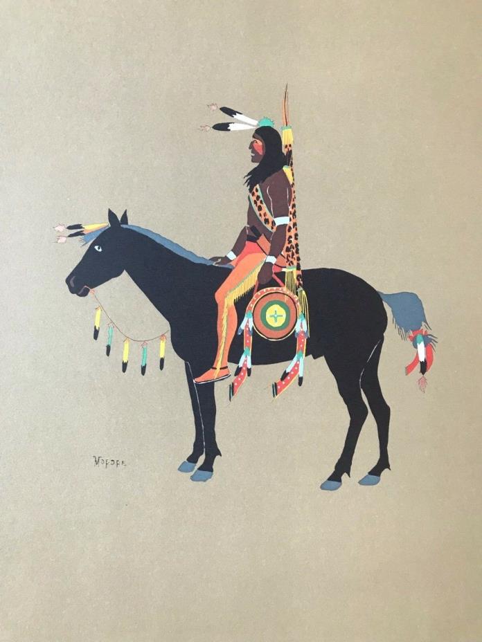 MOPOPE  Native American Kiowa 1979 BELL EDITIONS #15  15