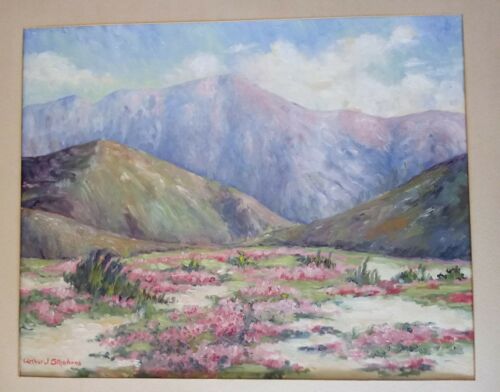 Original Oil Painting Arthur J. Stephens Listed California Artist 1897-1980